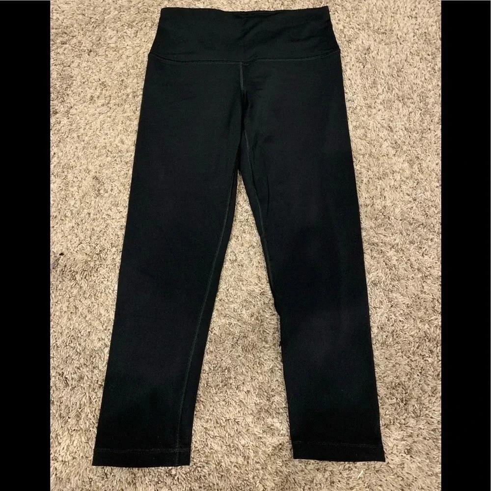 90 Degree Black crop leggings